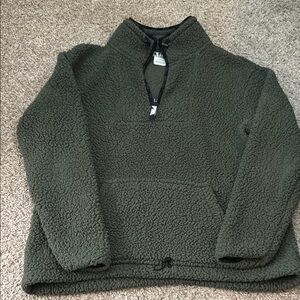 PINK Victoria's Secret Sherpa Pullover Jacket